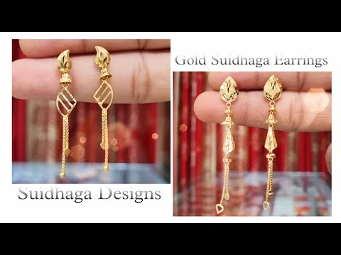 Suidhaga Earrings for Womens in #18carat Gold ✨️ #avjewellers_ #suidhaga #earrings #jewellery