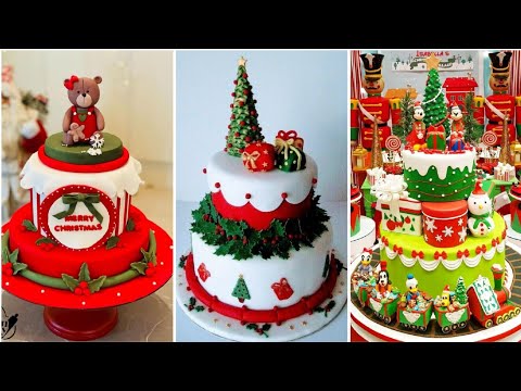 Stunning Christmas Cake Ideas/Creative Christmas Cake Designs