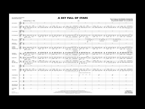 A Sky Full of Stars (from Sing 2) arranged by Matt Conaway