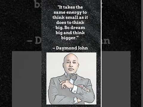 Think small or big - it's your choice #daymondjohn  #thinkbig #entrepreneur #sharktank #clickfunnels