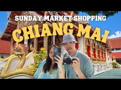 Chiang Mai Vlog 🇹🇭 Best Night Market in Thailand