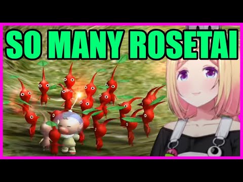 Akirose puts Rosetai to work playing Pikmin