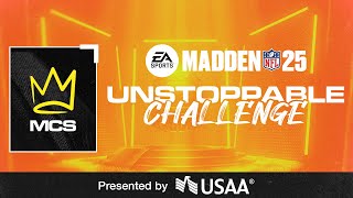 Madden 25 Unstoppable Challenge | Madden Championship Series