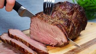 ROAST BEEF better than in a restaurant! Tender and juicy - the PERFECT DINNER!