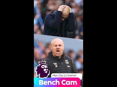 Guardiola & Dyche react as Everton take a point from the Etihad