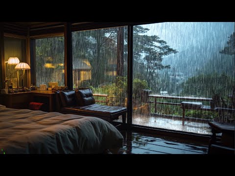 Gentle Rain Sounds Echoing in Your Bedroom🌧️