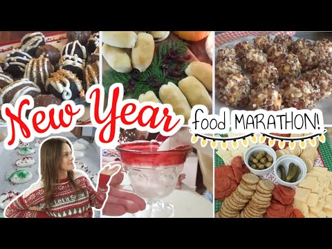 We tried it...⭐ULTIMATE⭐ New Year Appetizers & Treats Marathon! 🎇