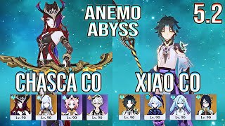 Chasca C0 Melt & Xiao C0 Hypercarry Spiral Abyss Floor 12 Genshin impact