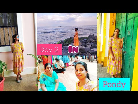 Day 2 In Pondicherry|Places to Visit in Pondicherry|Craft Bazaar|Manakula Vinayagar Temple 🌸