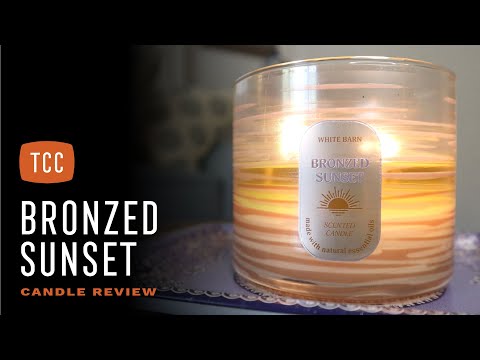 Bronzed Sunset Candle Review – Bath & Body Works