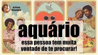 AQUARIO: ESSA PESSOA QUER VOCÊ!! #aquarioamor #aquario #tarot #sol #relaciomento