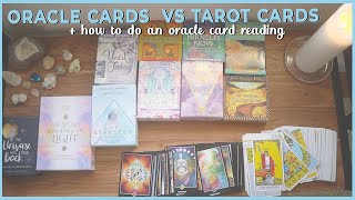 Oracle Cards vs Tarot Cards - What's the Difference + How to Read Oracle Cards for Yourself + Others