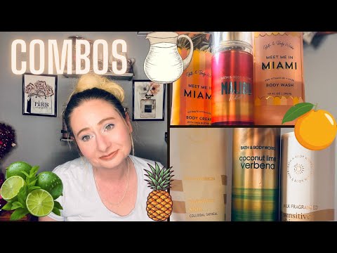 BODY CARE COMBOS | BATH & BODY WORKS | SHOWER ROUTINES | SAS SCENTS | Milk 🥛 Lime 🍋‍🟩 Pineapple 🍍