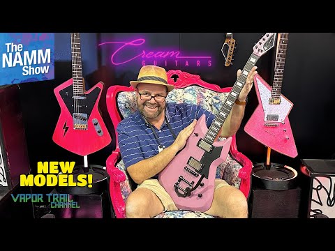 Cream Guitars At NAMM 2025! Interview w/ CEO Luis & New Models!