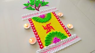 Tulsi Vivah Ki Rangoli Designs 2024 | तुलसी विवाह रंगोली | Dev Uthani Rangoli | Tulsi Vivah Rangoli