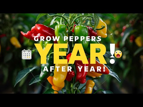 How to Make Your Pepper Plants Last for YEARS: A Guide to Perennial Peppers!