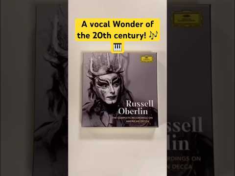 Unboxing the collected recordings of Russell Oberlin! 😍 | #classicalmusic #deutschegrammophon