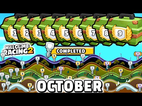 Hill Climb Racing 2 - ALL OCTOBER KEYS