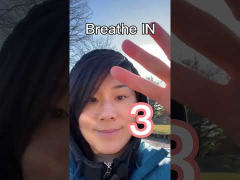 Easy exercise for stress relief. 4-7-8 breathing exercise to reduce stress and anxiety.