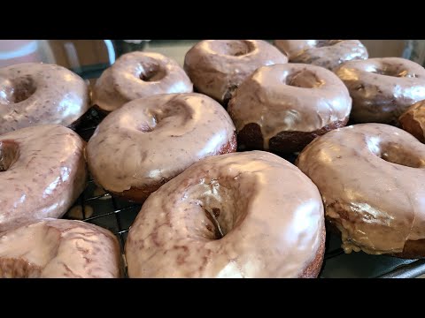 How to make Homemade Chocolate Glazed Doughnuts