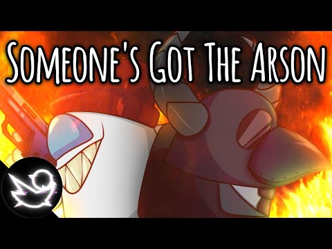 MASHUP | Chewiecatt, Gamingly - The Arsonist × Someone's Got A Gun (AMONG US SONG MASHUP)