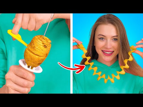 Get CREATIVE with Food Cutting and Peeling Tricks!