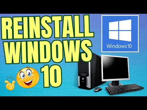 Reinstall Windows 10