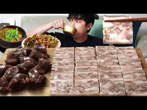 Pork Head Meat! Pressed Meat🐷 MUKBANG REALSOUND ASMR EATINGSHOW