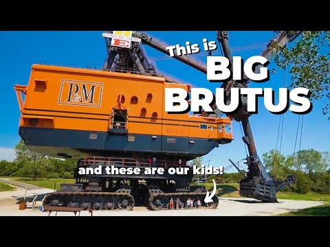 WE WENT INSIDE BIG BRUTUS!! | Kansas Part 2 | World's Largest Electric Shovel