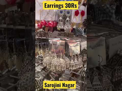 Sarojini Nagar Jewellery 30Rs #delhimarket #youtubeshorts #ytshort #shorts #jewellery