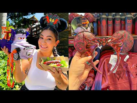 😱 NEW HALLOWEEN TIME Foods At DISNEYLAND! | Vampire Tow Mater Popcorn Bucket, Updates, Merch + MORE