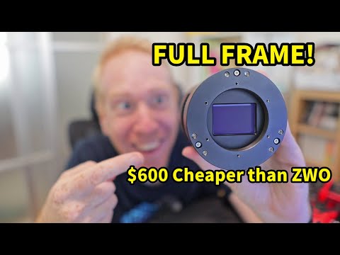 The CHEAPEST full frame cooled astrophotography camera! Unboxing & Initial tests