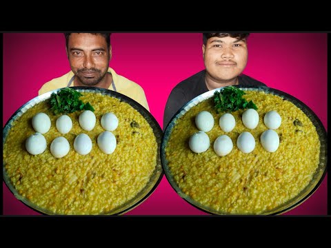 Special Khichdi In Deshi Style With Egg Boil Eating Challenge | AHFOODCHALLENGE | khichuri Eating |