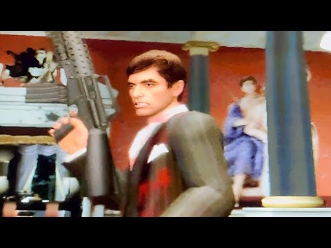 Scarface - Final Mansion Shootout Scene (ps2)