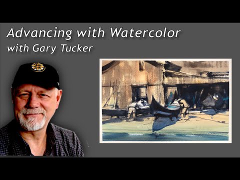 Advancing with Watercolor: Color Strategies - “Squero di San Trovaso, Venezia”