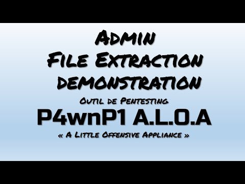 P4wnP1 Admin File extraction demo