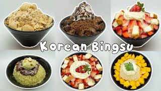 How to make THE EASIEST Korean Shaved Ice 🍧 (Bingsu빙수) AT HOME!