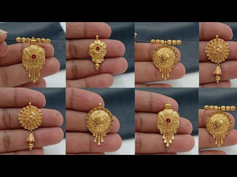 latest locket designs in gold 2023 || Daily wear gold pendant designs with weight & price ||👌👌👌