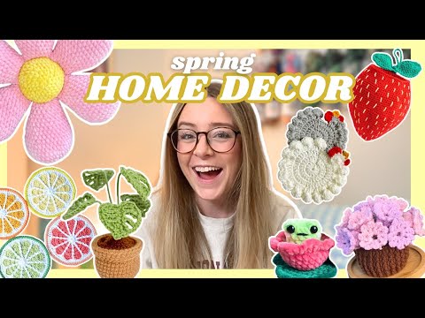 20+ CROCHET Spring Home Decor Ideas 🌸✨| Hooks and Heelers