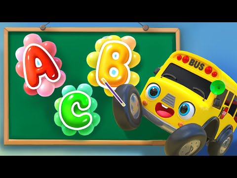 Little Teacher Song | Baby Bus teaches ABC, Numbers, Colors and More! | Nursery Rhymes & Kids Songs