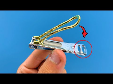 Many people do not know this secret of Nail Clippers! Useful ideas