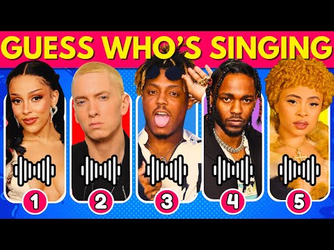 Guess Who's Singing - Most Popular Rap Songs EVER 📀🎵 #2