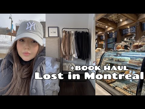 VLOG 24: Getting lost in Montreal + Book HAUL!