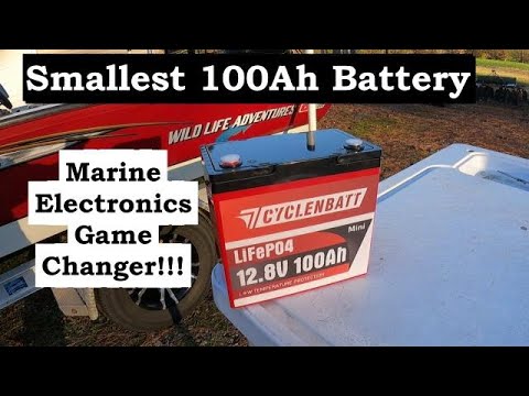 The BEST Battery for Marine Electronics? CYCLENBATT Review!