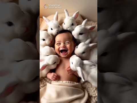 #cutebaby #cute #shorts #rabbit #shortvideo