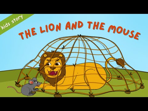 The Lion and The Mouse Moral Story for Kids #lionandmousestory #viralvideo #kidsstories #kidsvideo