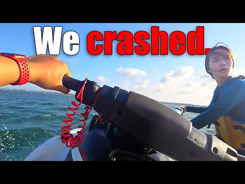 WE SURVIVED AN INSANE JET SKI CRASH IN BALI!