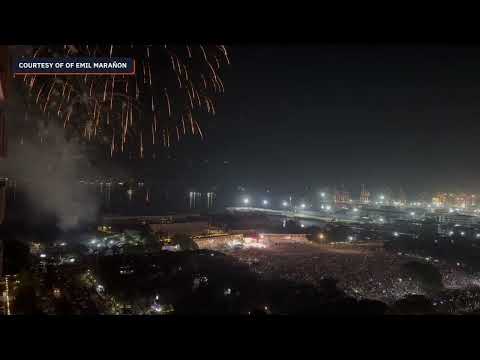 Devotees line up along Roxas Boulevard and the Quirino Grandstand for #Traslacion2025