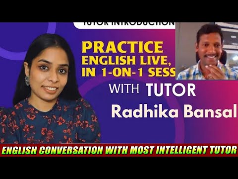 English Conversation with Radhika | English Speaking Practice @EnglishYaari