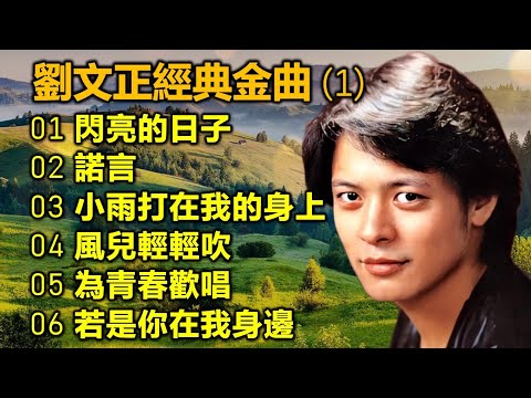 劉文正經典金曲 1（内附歌詞）01 閃亮的日子  02 諾言  03 小雨打在我的身上  04 風兒輕輕吹  05 為青春歡唱  06 若是你在我身邊